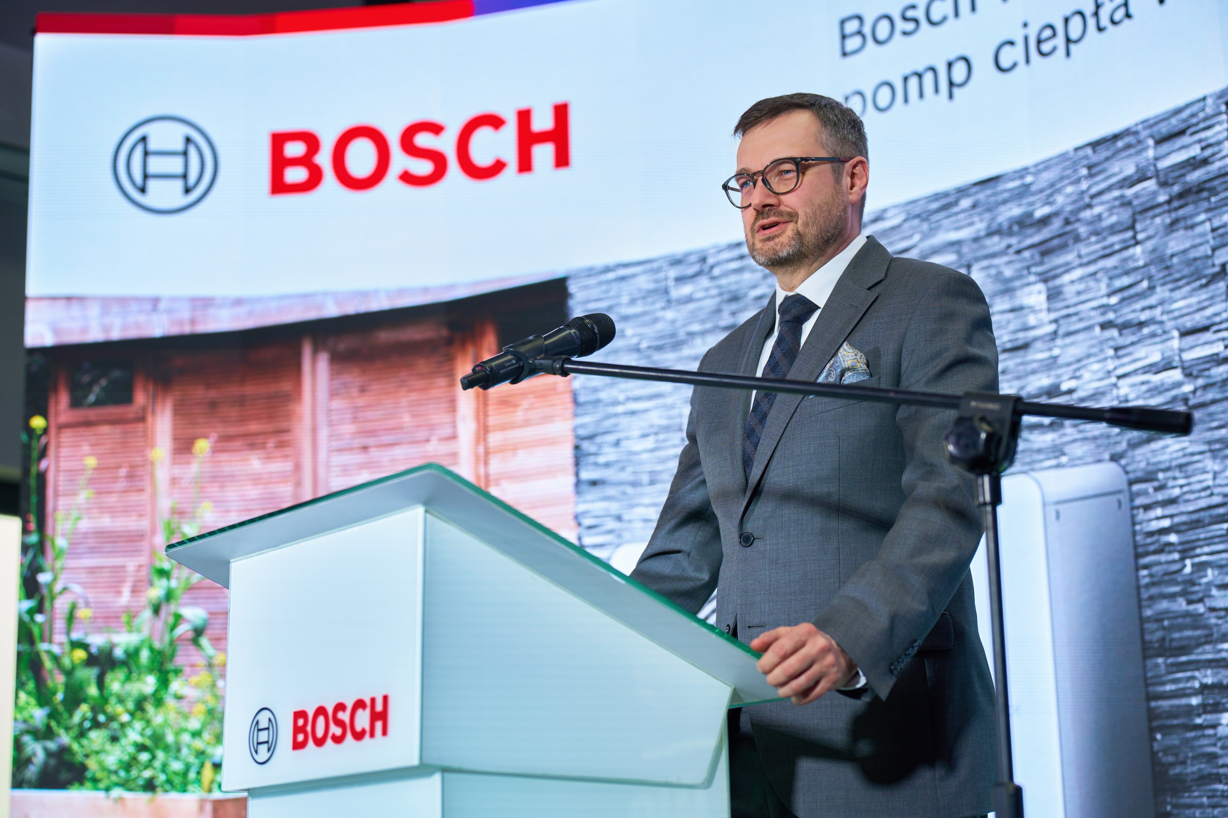 Na zdjęciu: Rafał Rudziński, Prezes Zarządu Spółki Robert Bosch w Polsce